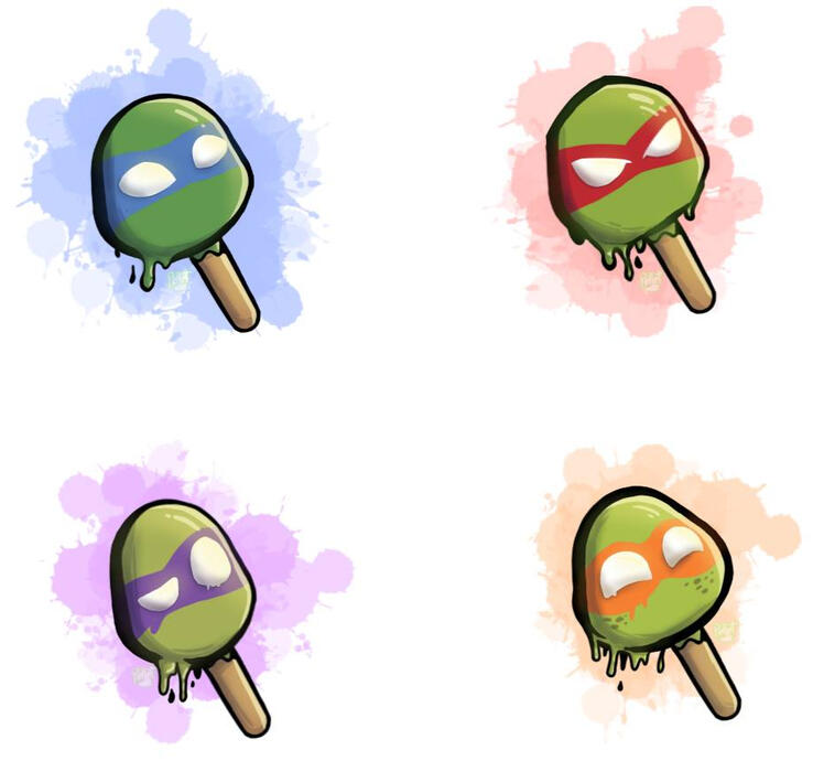 TMNT Popsicles